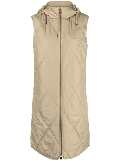 Sorona Quilted Long Vest