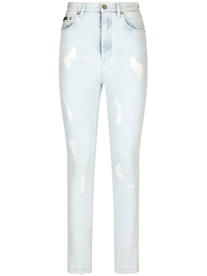 Grace Distressed Skinny Jeans