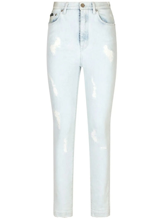 Grace Distressed Skinny Jeans