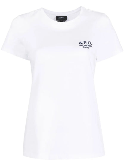 Embroidered-Logo Detail T-Shirt