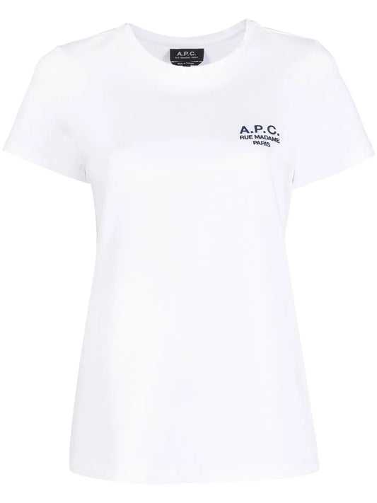 Embroidered-Logo Detail T-Shirt