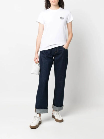 Embroidered-Logo Detail T-Shirt