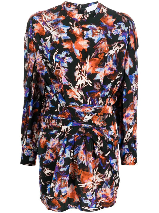 Merera Abstract-Print Dress