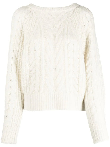 Cable-Knit Wool-Blend Jumper