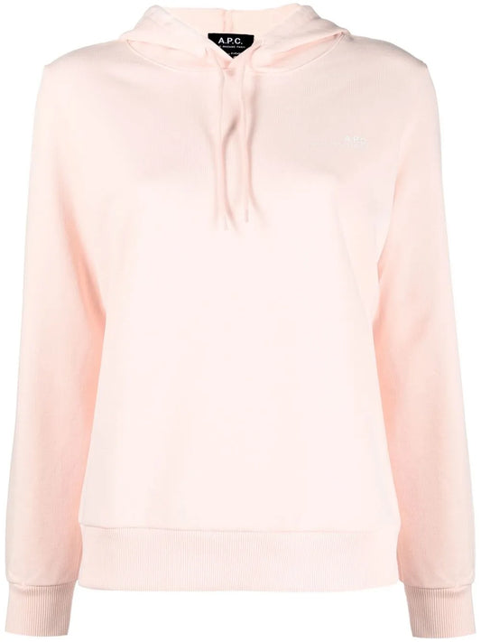 Embroidered Drawstring Hoodie