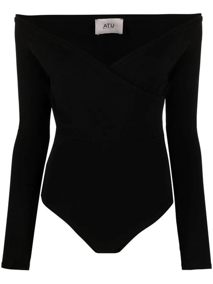 Off-Shoulder V-Neck Body