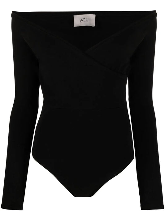 Off-Shoulder V-Neck Body