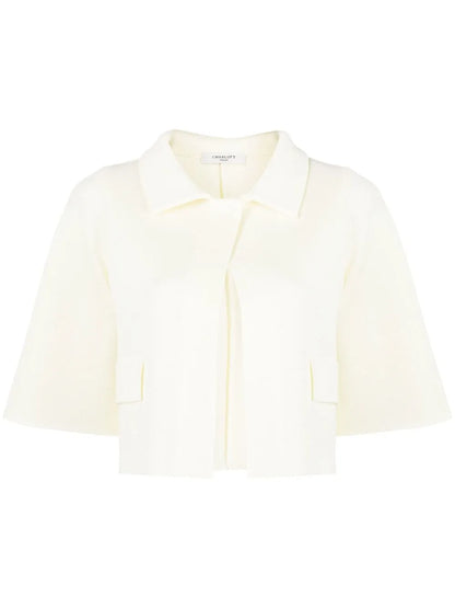 Short-Sleeve Knitted Jacket