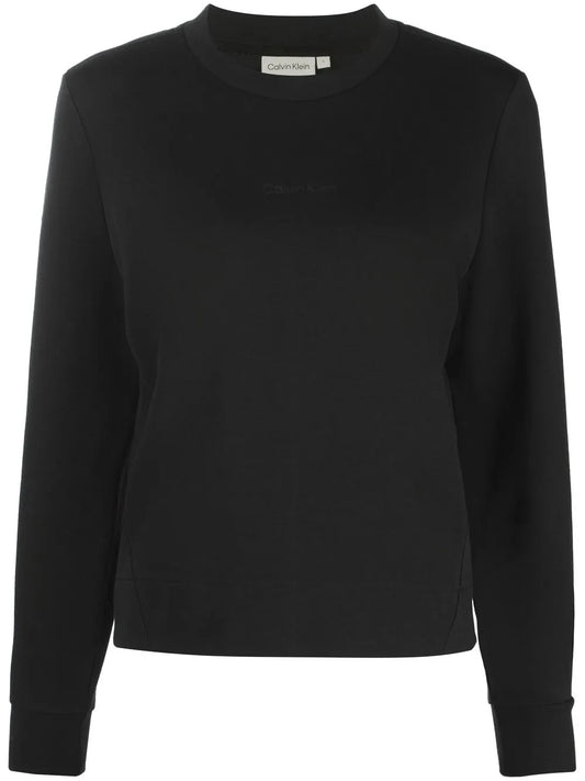 Logo-Print Crew Neck Sweatshirt