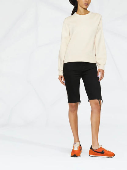 Logo-Print Crew Neck Sweatshirt