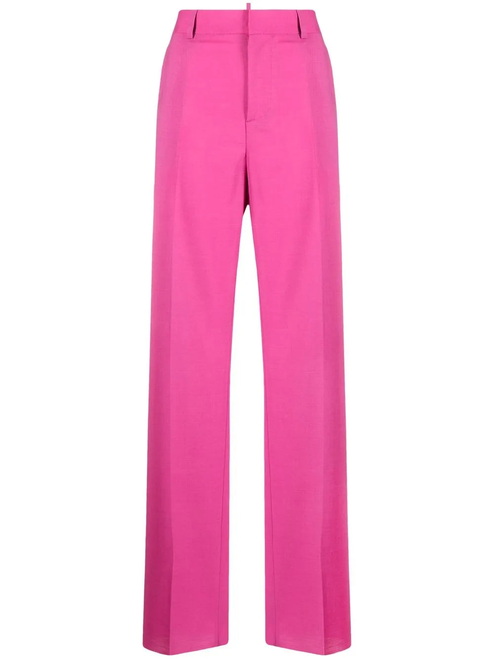 High-Waisted Wide-Leg Trousers