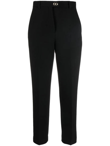 Cropped Tapered Trousers