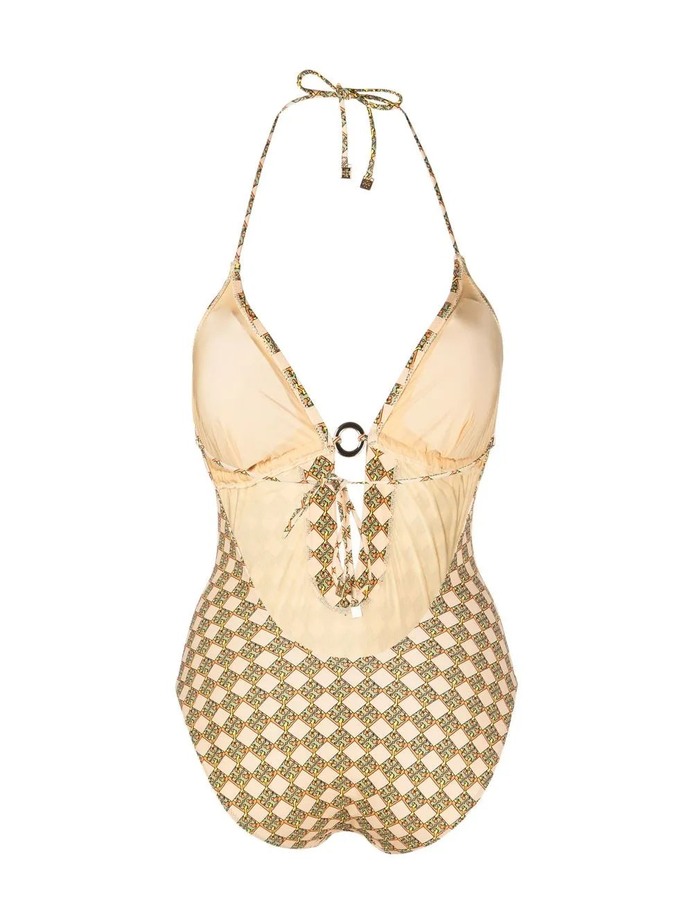 All-Over Monogram-Print Swimsuit