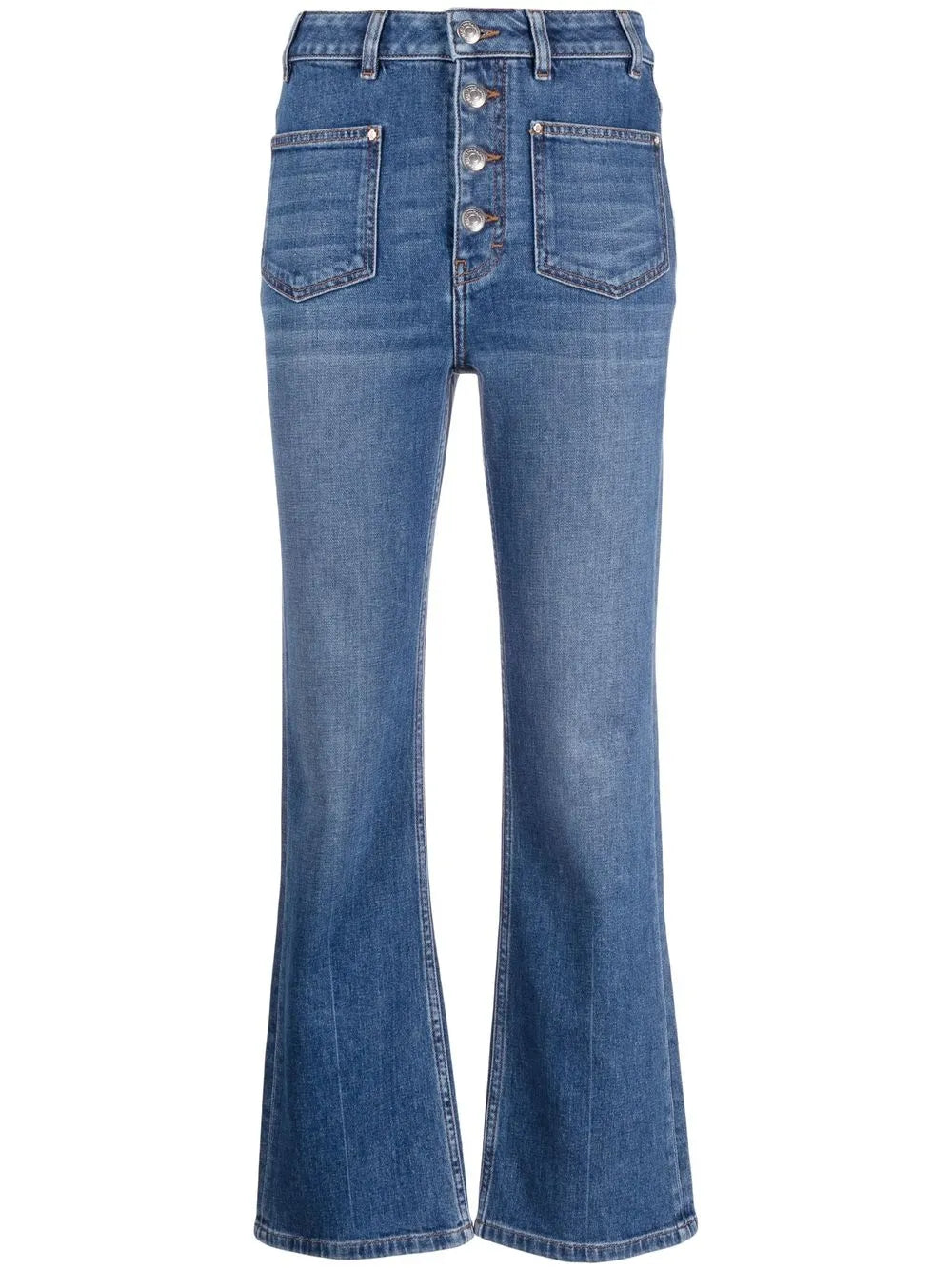 High-Rise Flared Jeans