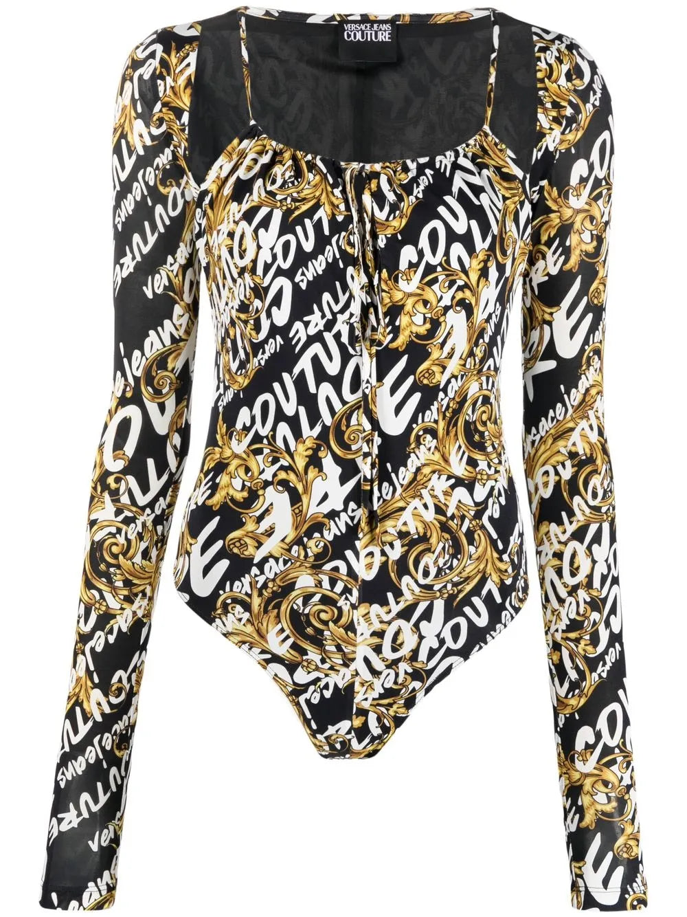 Long-Sleeve Logo-Print Body