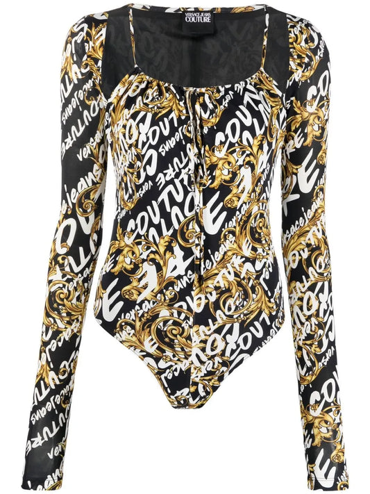 Long-Sleeve Logo-Print Body