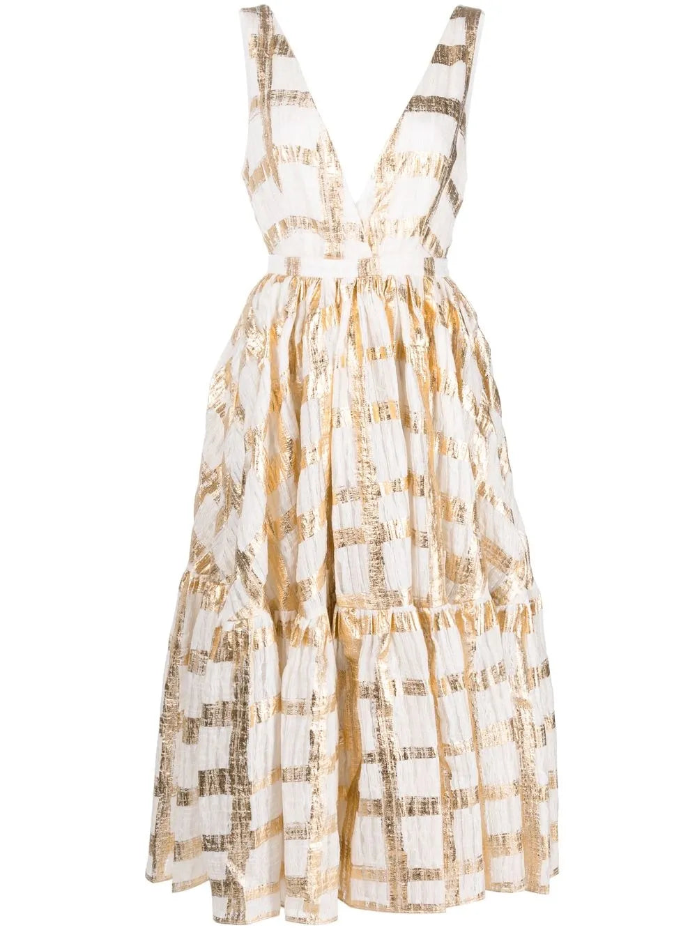 Flared Midi Dress