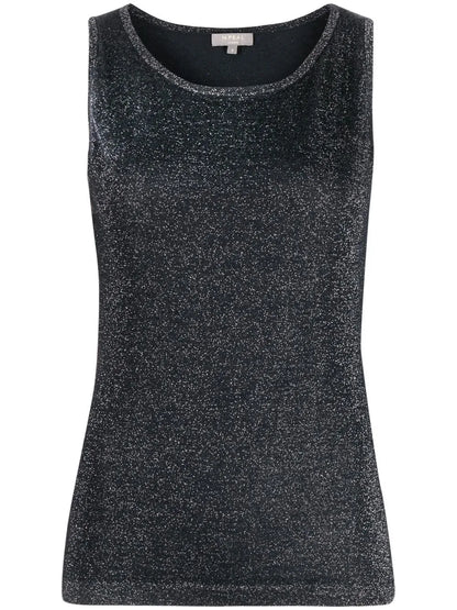 Scoop-Neckline Detail Top