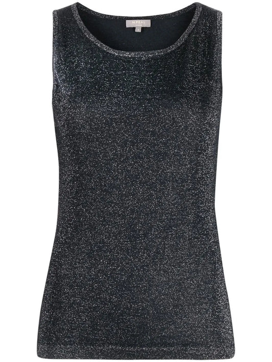 Scoop-Neckline Detail Top