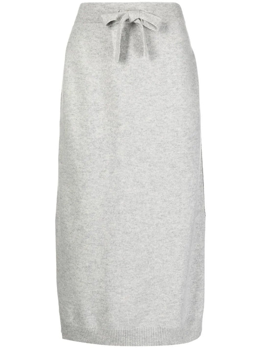 Straight Cashmere Skirt