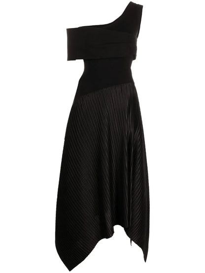 Sundance Asymmetric Maxi Dress