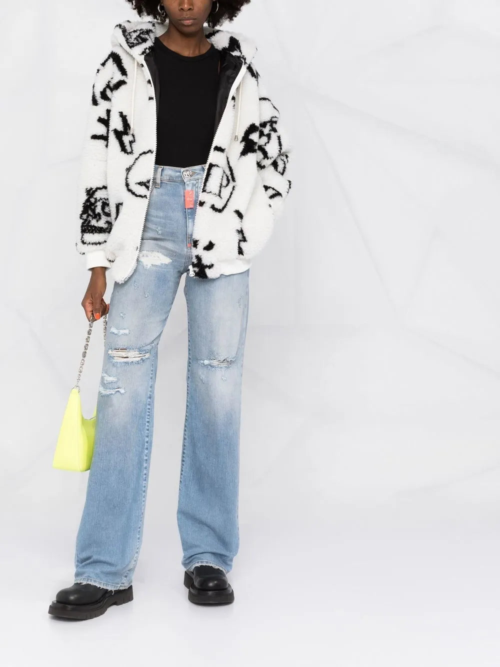 Monogram-Print Jacket