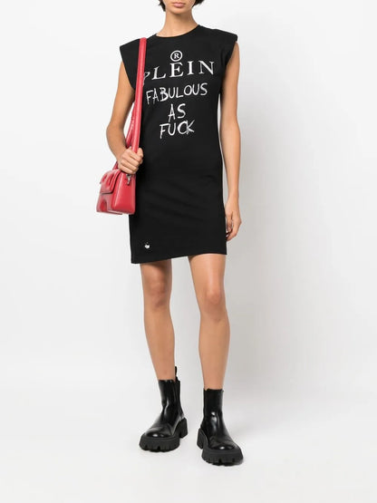 Crystal-Embellished Logo Cotton T-Shirt