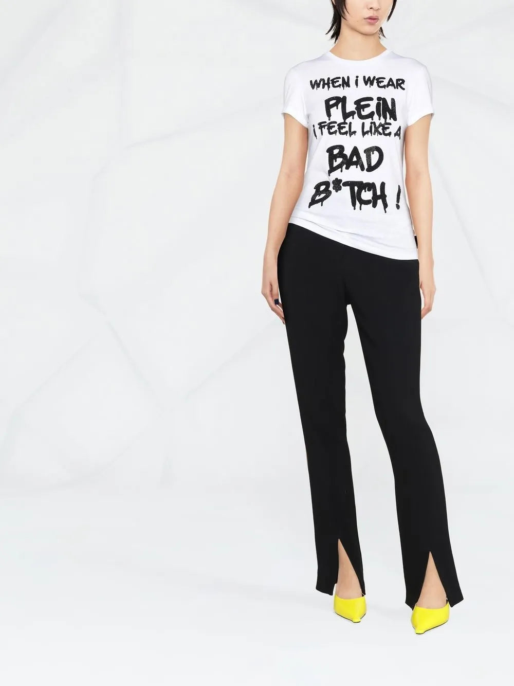 Sexy Pure Rhinestone-Embellished T-Shirt