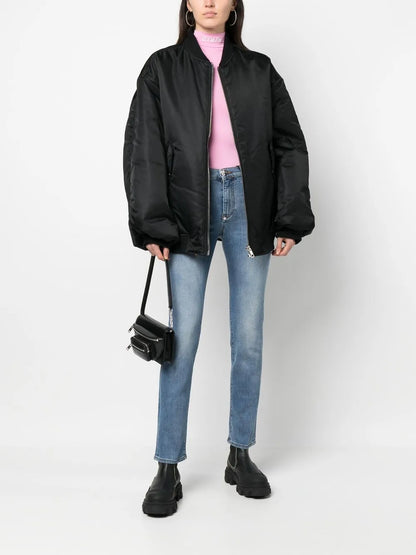 Mid-Rise Slim-Cut Jeans