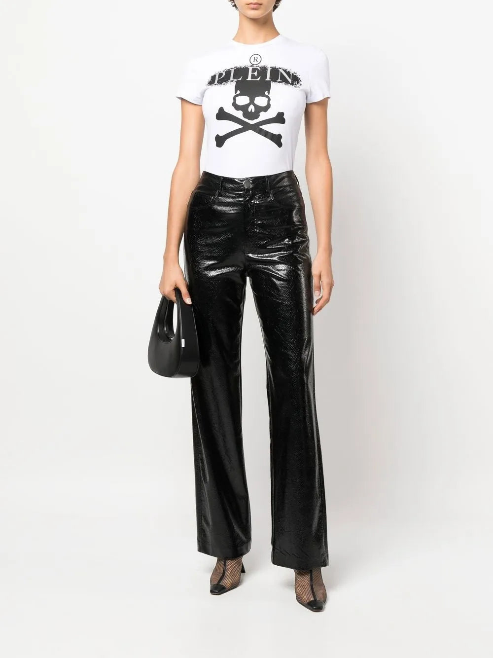 Skull-Print Short-Sleeve T-Shirt