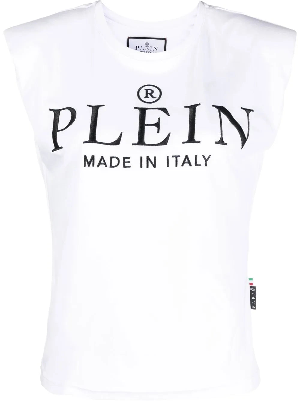 Logo-Print Cotton Tank Top