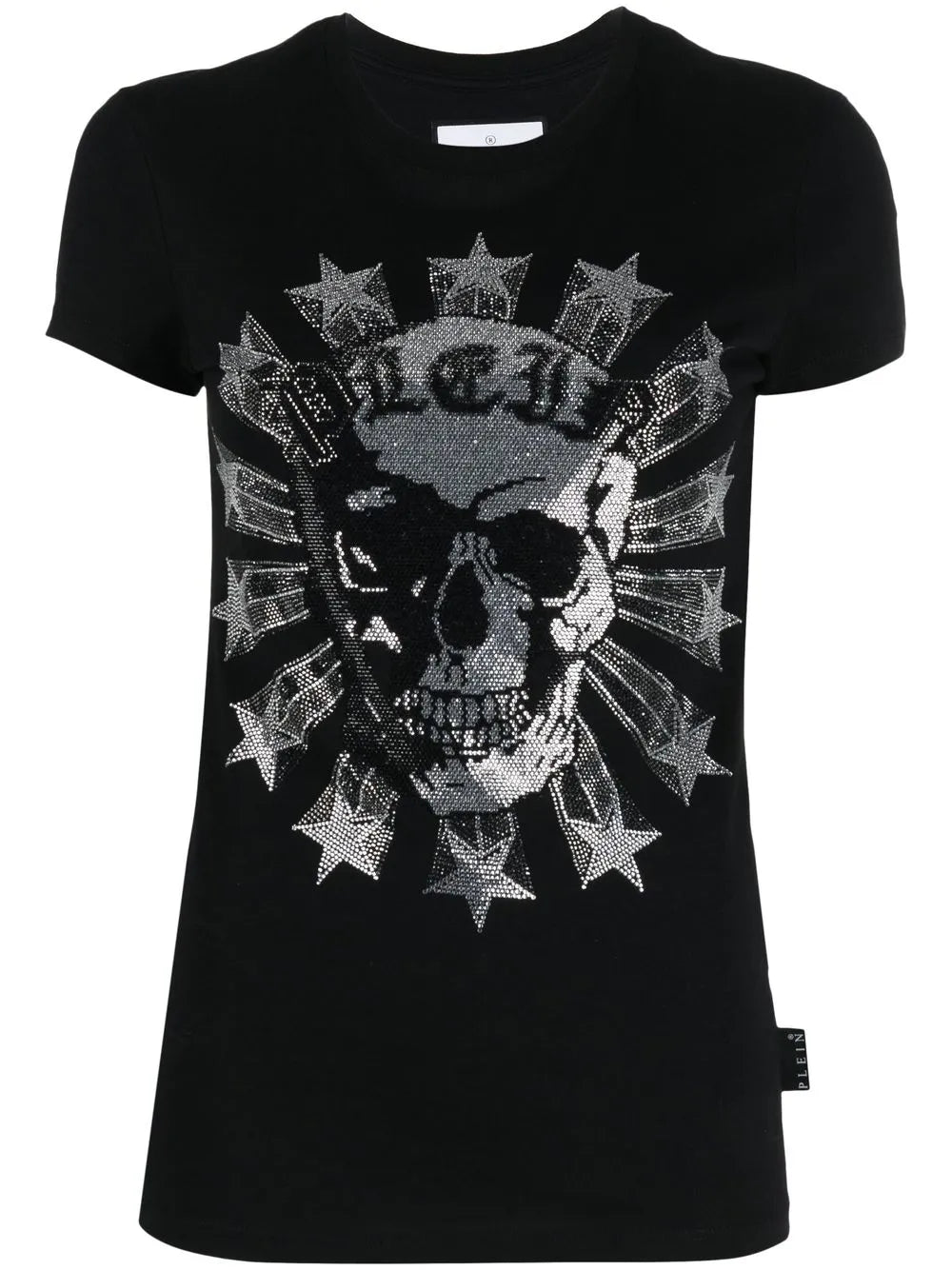 Sexy Pure-Fit Skull Strass T-Shirt