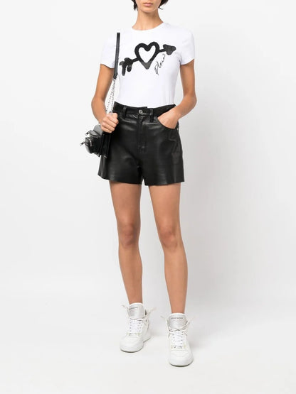 Crystal-Embellished Logo T-Shirt