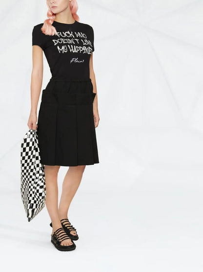 Sexy Pure Rhinestone-Embellished T-Shirt