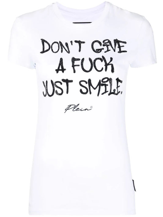 Sexy Pure Rhinestone-Embellished T-Shirt