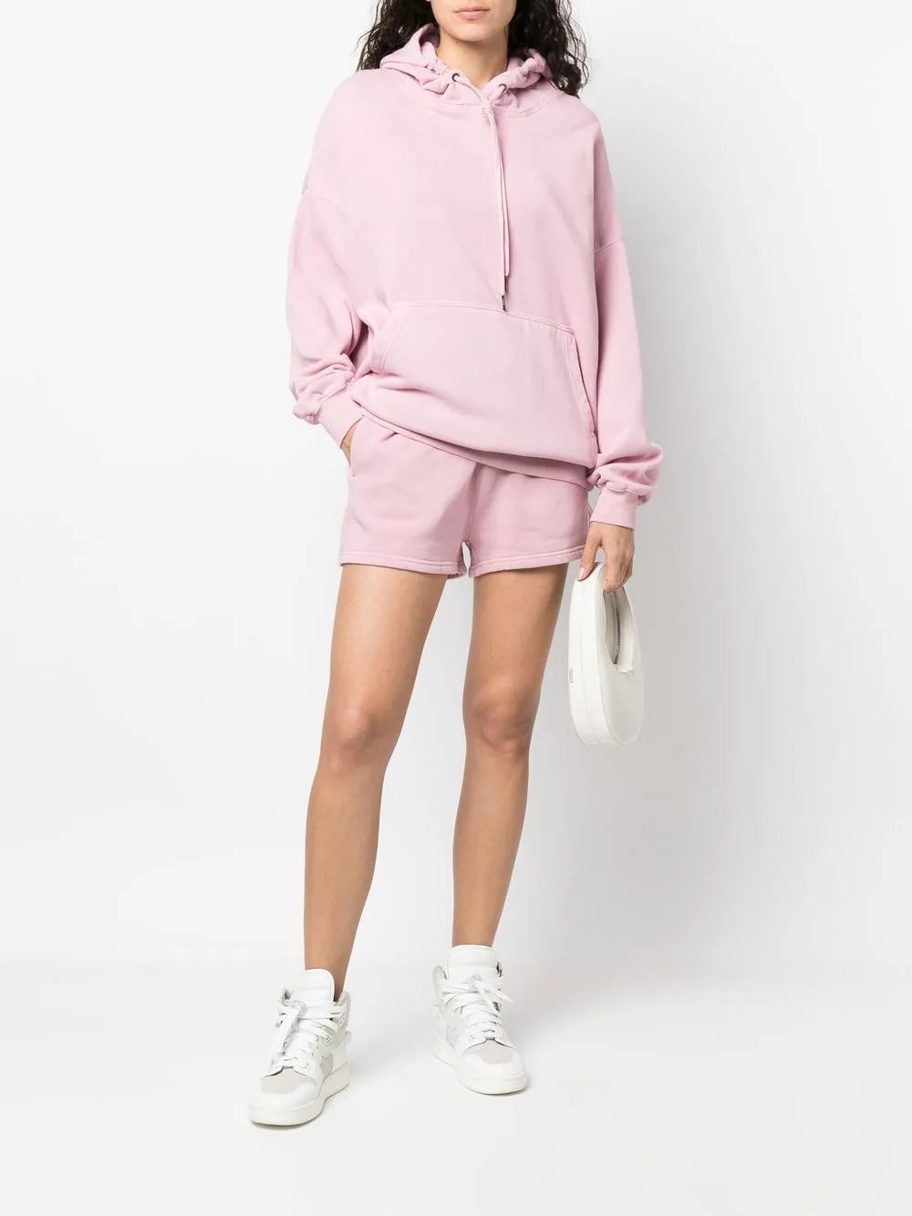 High-Waist Track Shorts