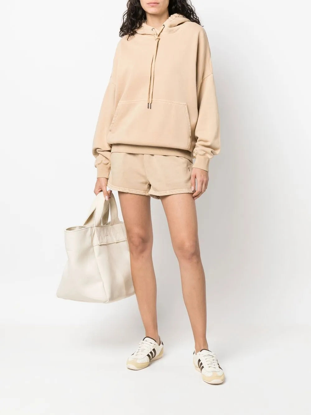 High-Waist Track Shorts