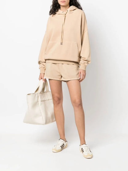 High-Waist Track Shorts