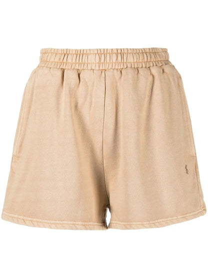High-Waist Track Shorts