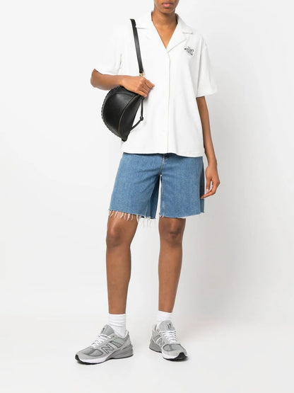 Embroidered-Logo Short-Sleeve Shirt