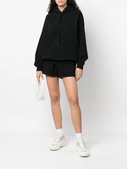 High-Waist Track Shorts