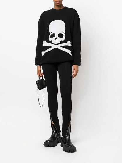 Skull Bones Crew-Neck Jumper