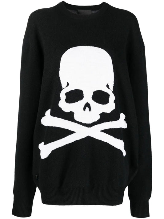 Skull Bones Crew-Neck Jumper