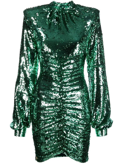 Sequin-Embellished Dress