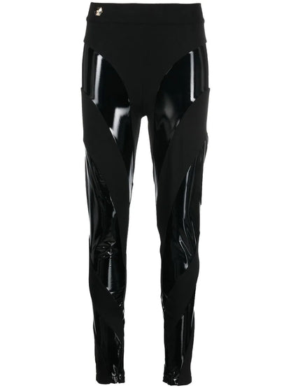 Contrasting Panel Leggings