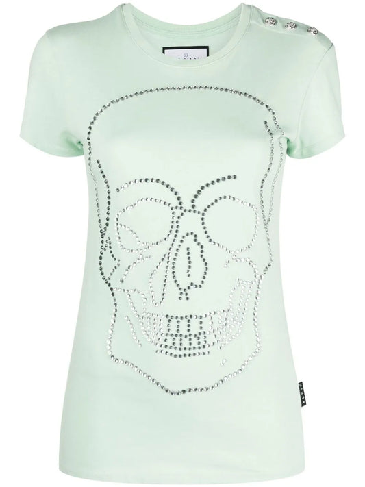 Crystal-Embellished T-Shirt