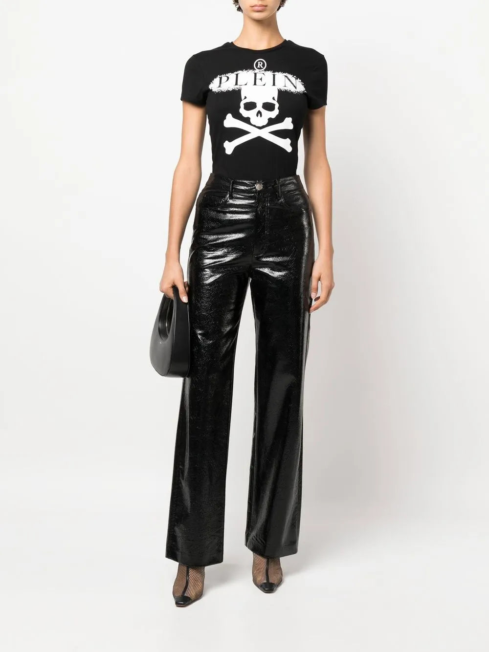 Skull-Print Short-Sleeve T-Shirt