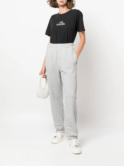 Jersey-Knit Track Pants