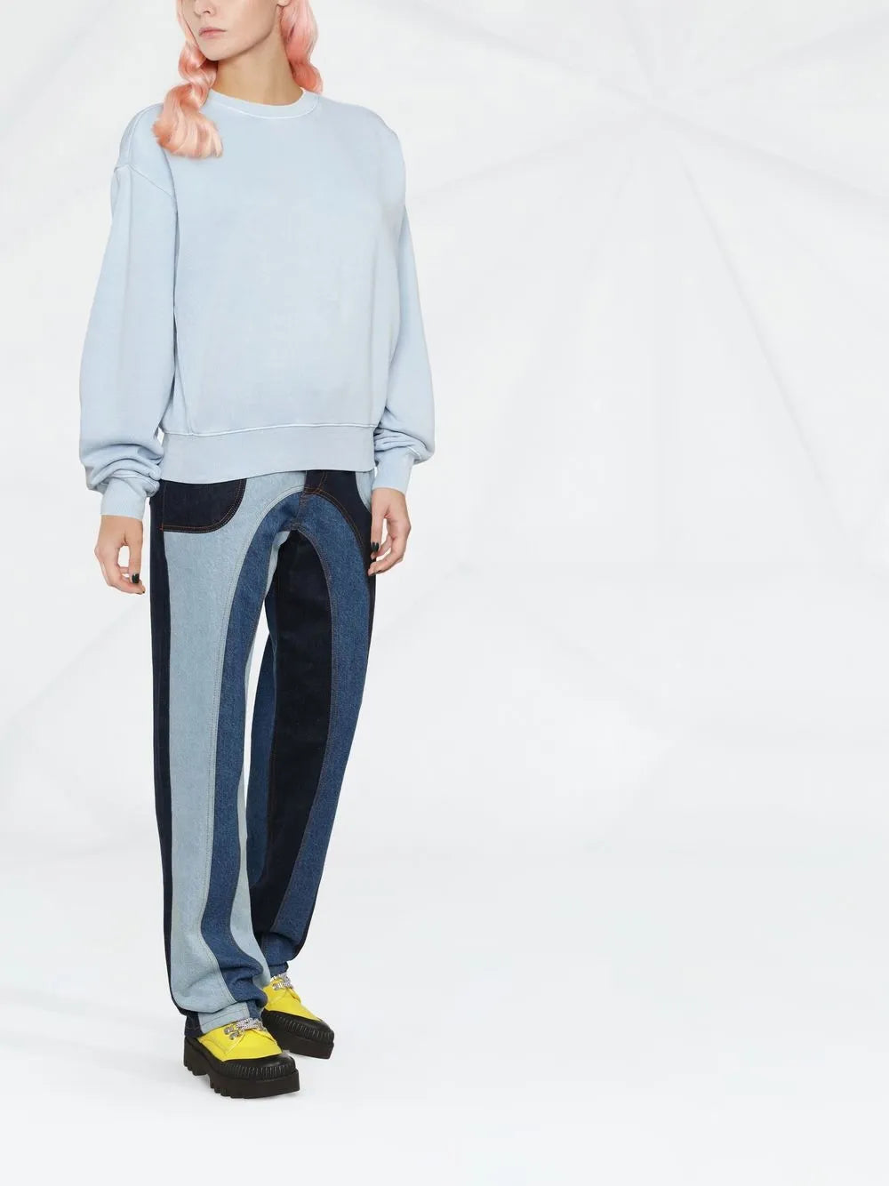 Long-Sleeved Cotton Sweatshirt