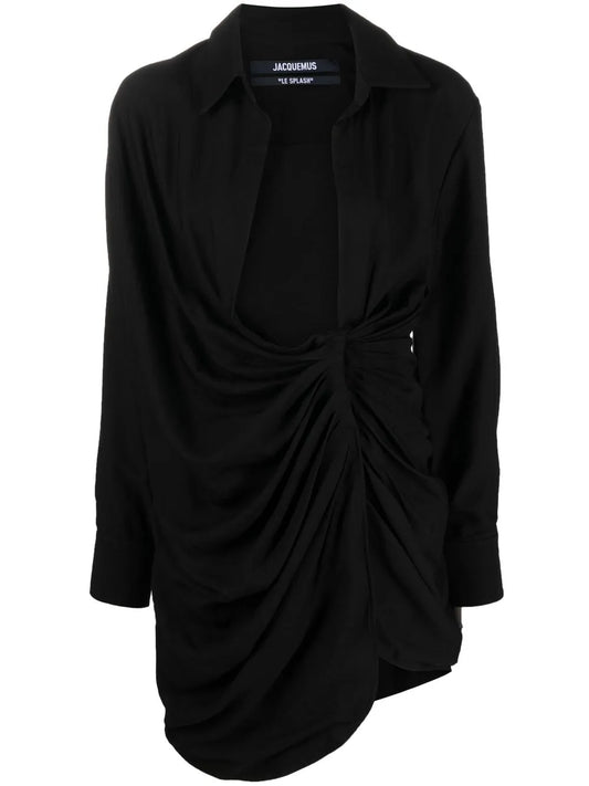 La Robe Bahia Draped Minidress